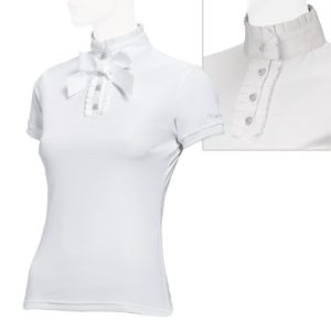 Maglia da concorso donna Tattini con fiocco staccabile