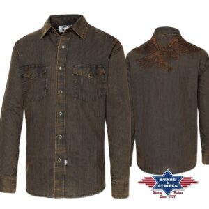 Camicia western uomo Golden Eagle