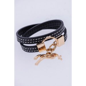 BRACCIALE IN PELLE DOPPIO PENELOPE COLLECTION