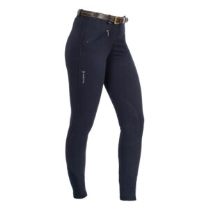 PANTALONE DONNA  MODELLO SELENE IN COTONE ELASTICIZZATO EQUESTRO