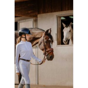 POLO DA CONCORSO DONNA MANICA LUNGA EQUITHEME 962092